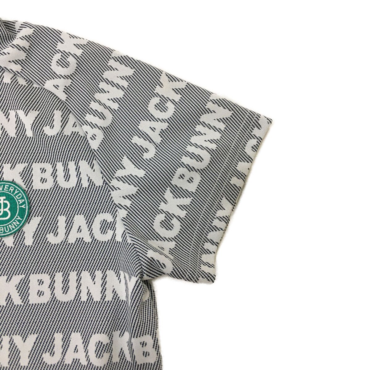 JACK BUNNY!! - coco 中古 ジャックバニー Jack Bunny!! レディース セットアップ 0(S) グレー系×グリーン 春夏 半袖シャツ×ショートパンツ 中古 レディース ジャックバニー Jack Bunny!! セットアップ 0(S