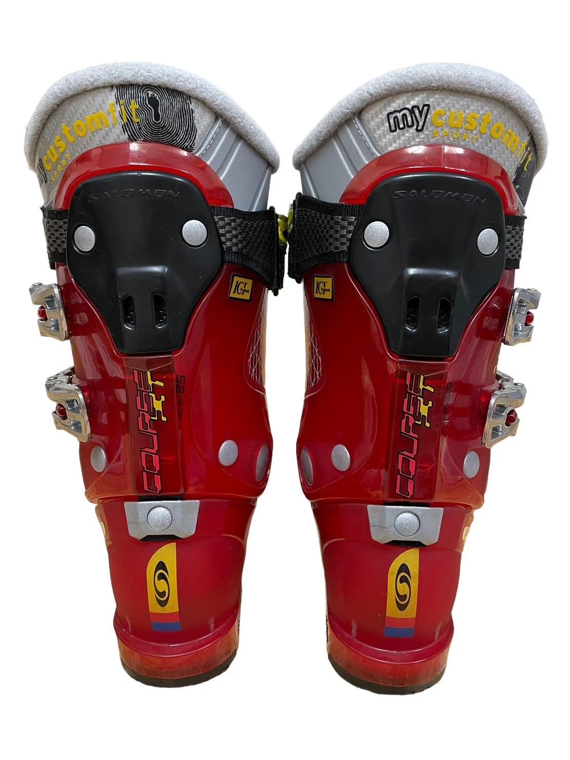 Salomon オレンジ フード付きスキーウェア M - メルカリ
