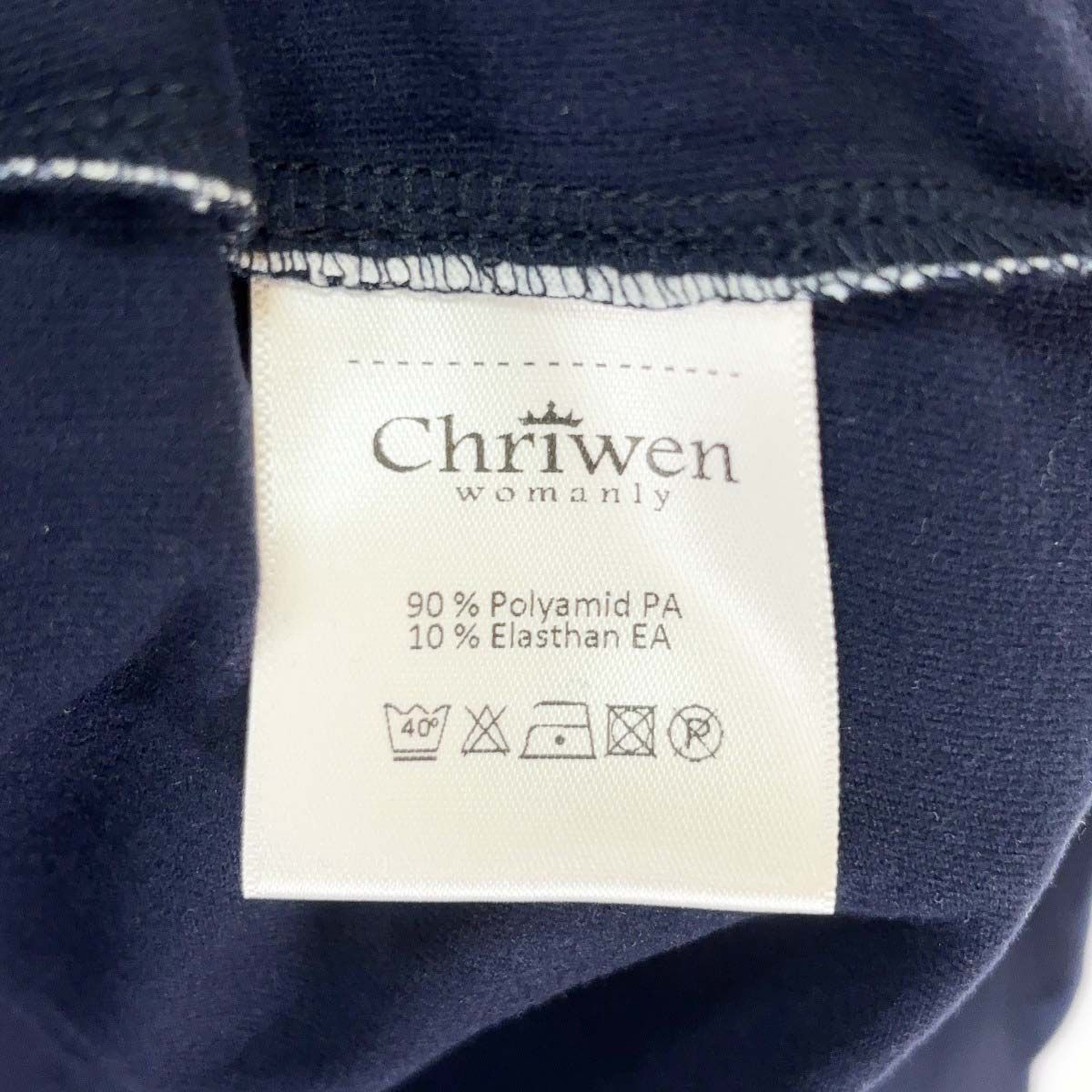 未使用】Chriwen クリューベン ストレッチ ジップアップ 長袖