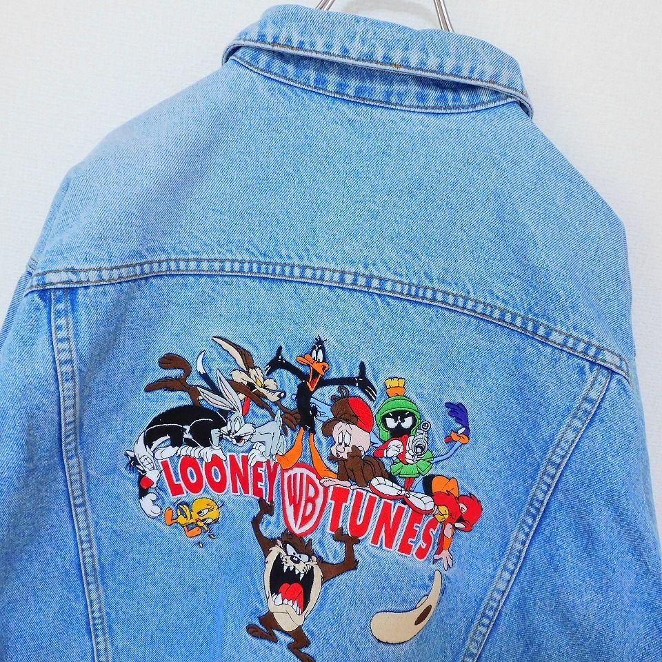 ワーナーブラザーズスタジオ ルーニーテューンズ デニム Gジャン