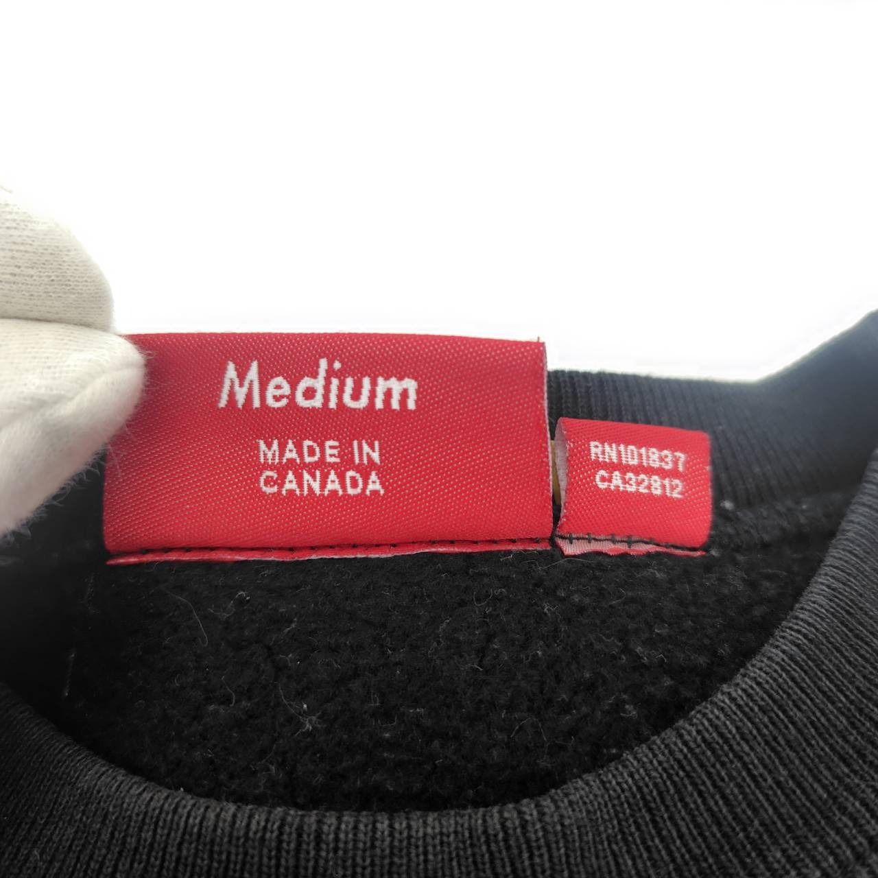 05wm03410 Supreme シュプリーム Box Logo Crewneck ボックスロゴ クルーネック スウェット 初期 紙タグ ブラック/黒  Mサイズ メンズ 【中古品】 - メルカリ