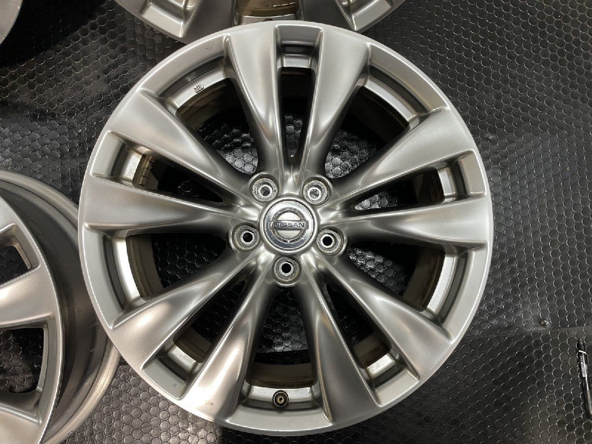 NISSAN 日産 Y51フーガ 純正ホイール ENKEI製 18インチ 4本 8J5HPCD114