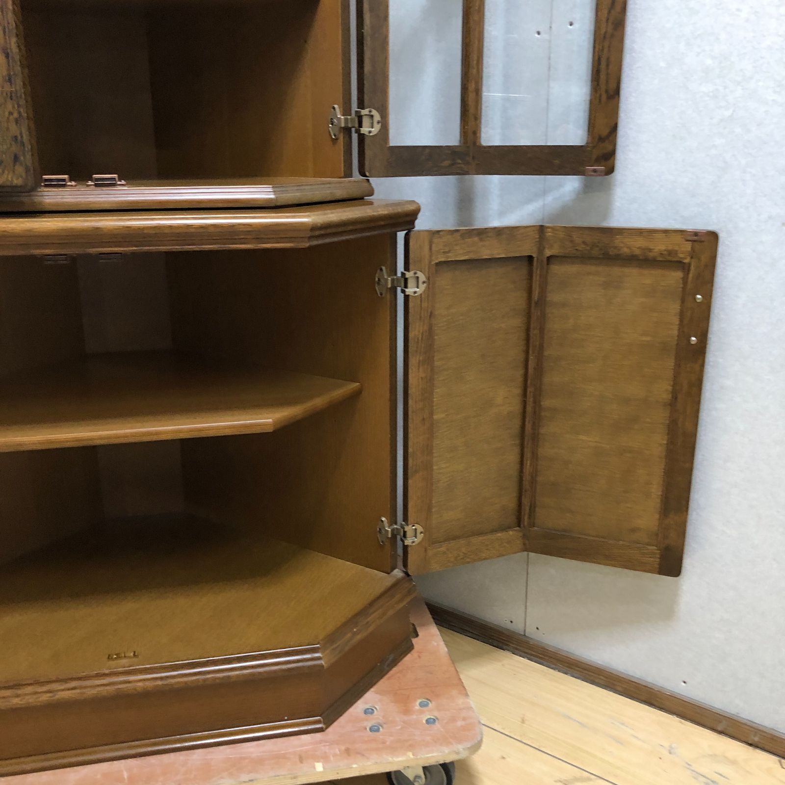 池太木工 シャネル コーナー飾棚 ガラスキャビネット 250720- 池太木工 シャネル コーナー飾棚 ガラスキャビネット 250720-