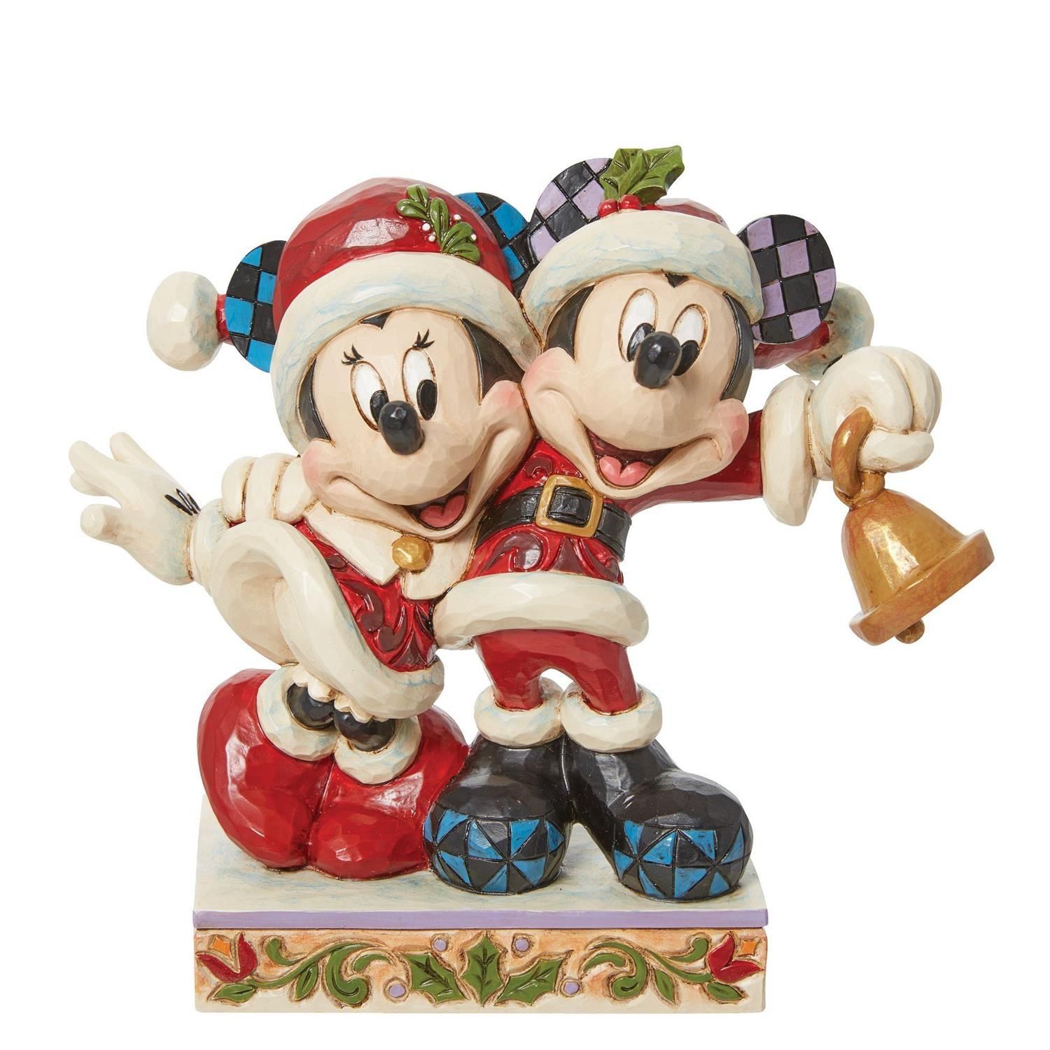 ディズニークリスマスウィッシュ2010 ミッキー&ミニー　フィギュア・置物・陶器 東京ディズニーランド クリスマスファンタジー ミッキーミニー