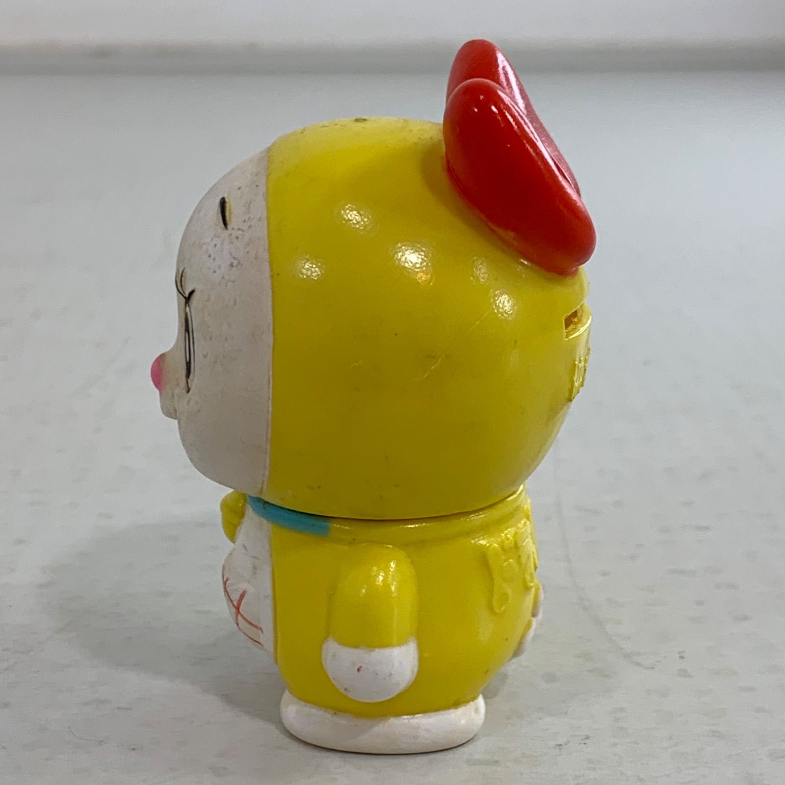 協和銀行　ドラえもん　ドラミちゃん　貯金箱　人形　昭和レトロ 非売品 ドラえもん ドラミちゃん 協和銀行 ソフビ 貯金箱 - メルカリ