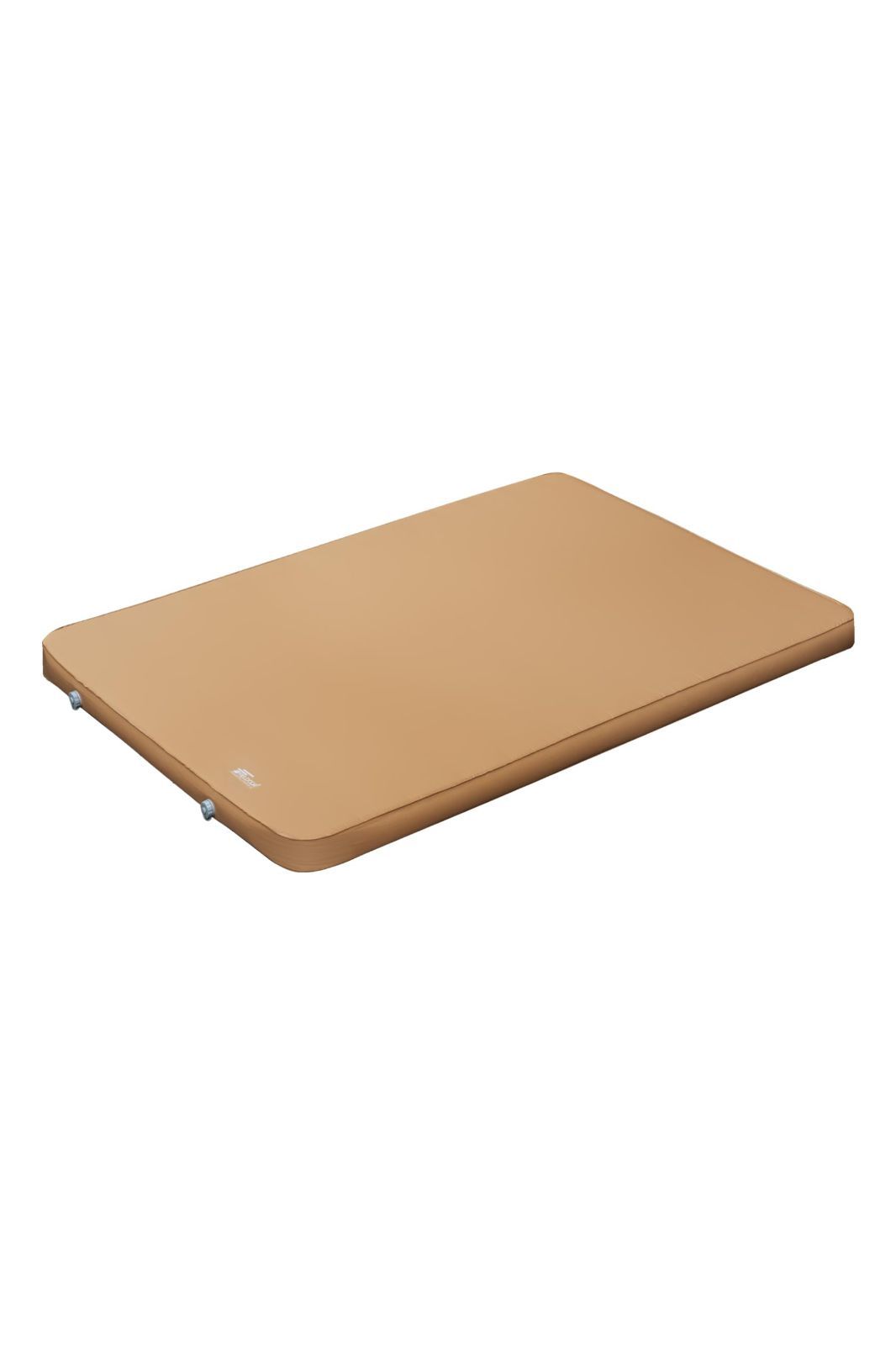 キャンプマット インフレータブル エアマット 厚手 2人用 ダブル 幅132cm×200cm 厚さ10cm ポンプ付き 自動膨張 車中泊 厚 アウトドア用寝具 エアーベッド アウトドア テントマット コンパクト 防災グッズ ブラウン 単品