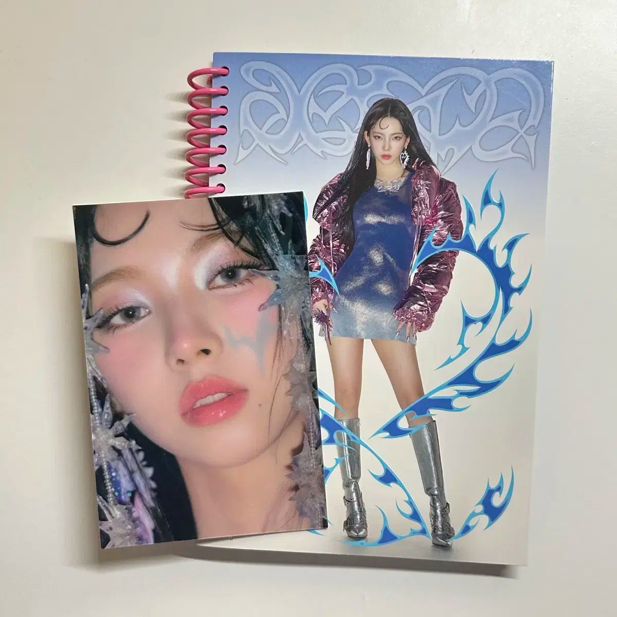 aespa カリナ　KARINA エコバッグ(フォトカード付き) 未開封 aespa カリナ KARINA エコバッグ(フォトカード付き) 未開封