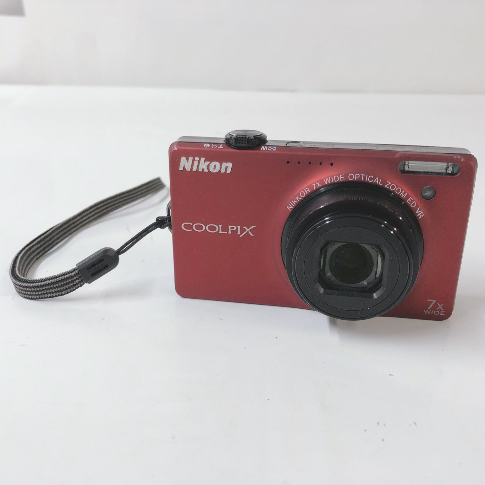 Nikon COOLPIX S6000 レッド デジカメ - メルカリ