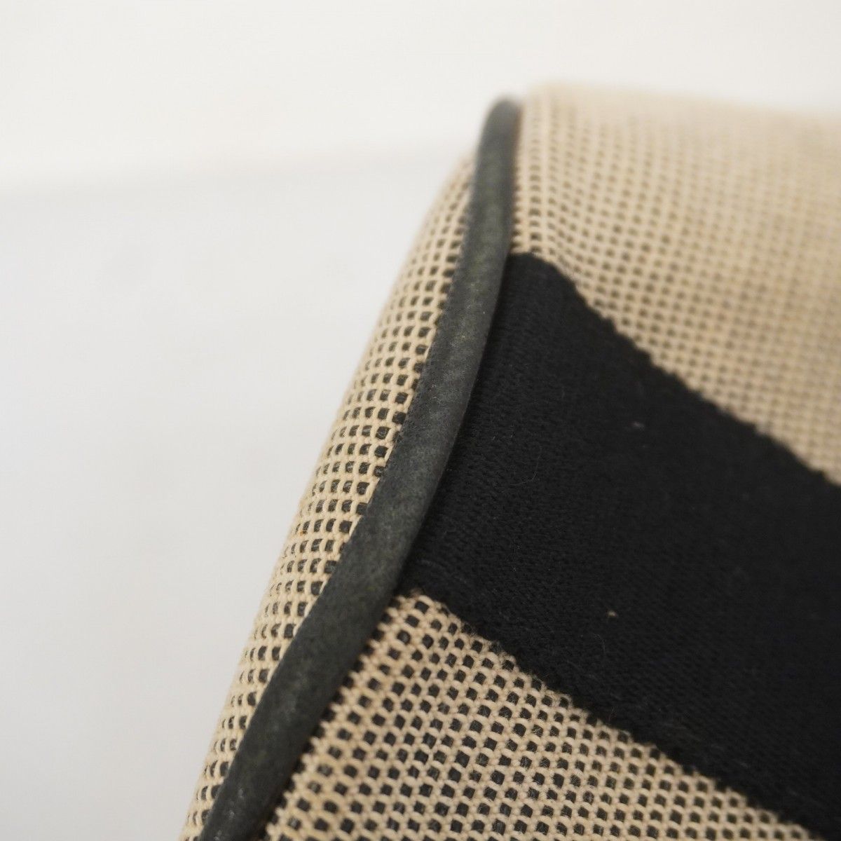 5ge6048-h】エルメス ハンドバッグ サクソーPM キャンバス ブラック  