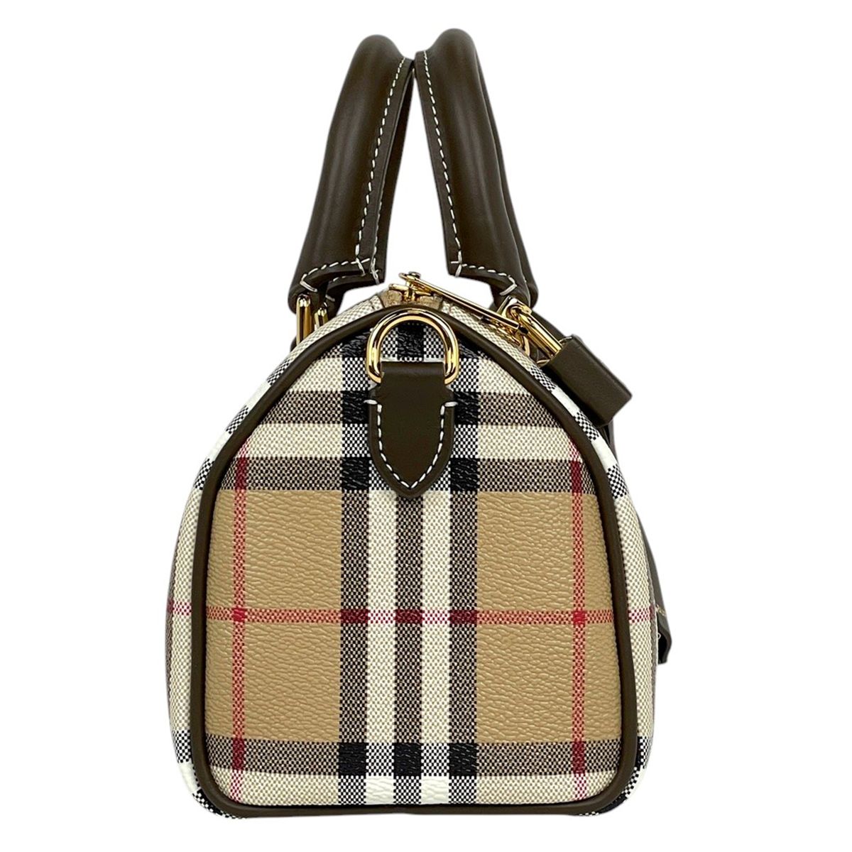 在庫一掃】 バーバリー BURBERRY チェック柄 ミニ ボウリング