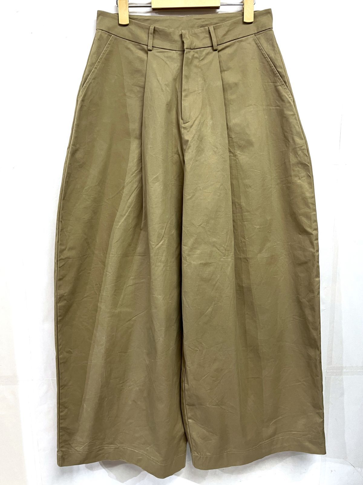 PUSH PUSH｜プッシュプッシュ KHAKI PANTS ベージュ ワイド チノパンツ
