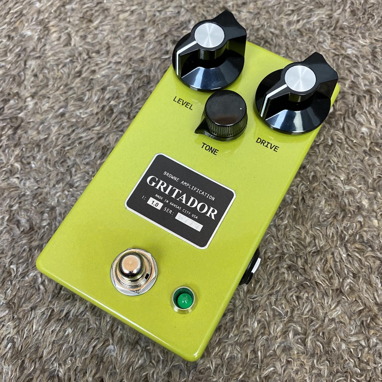 尾張小牧店 楽器 エフェクター BROWNE AMPLIFICATION GRITADOR 472