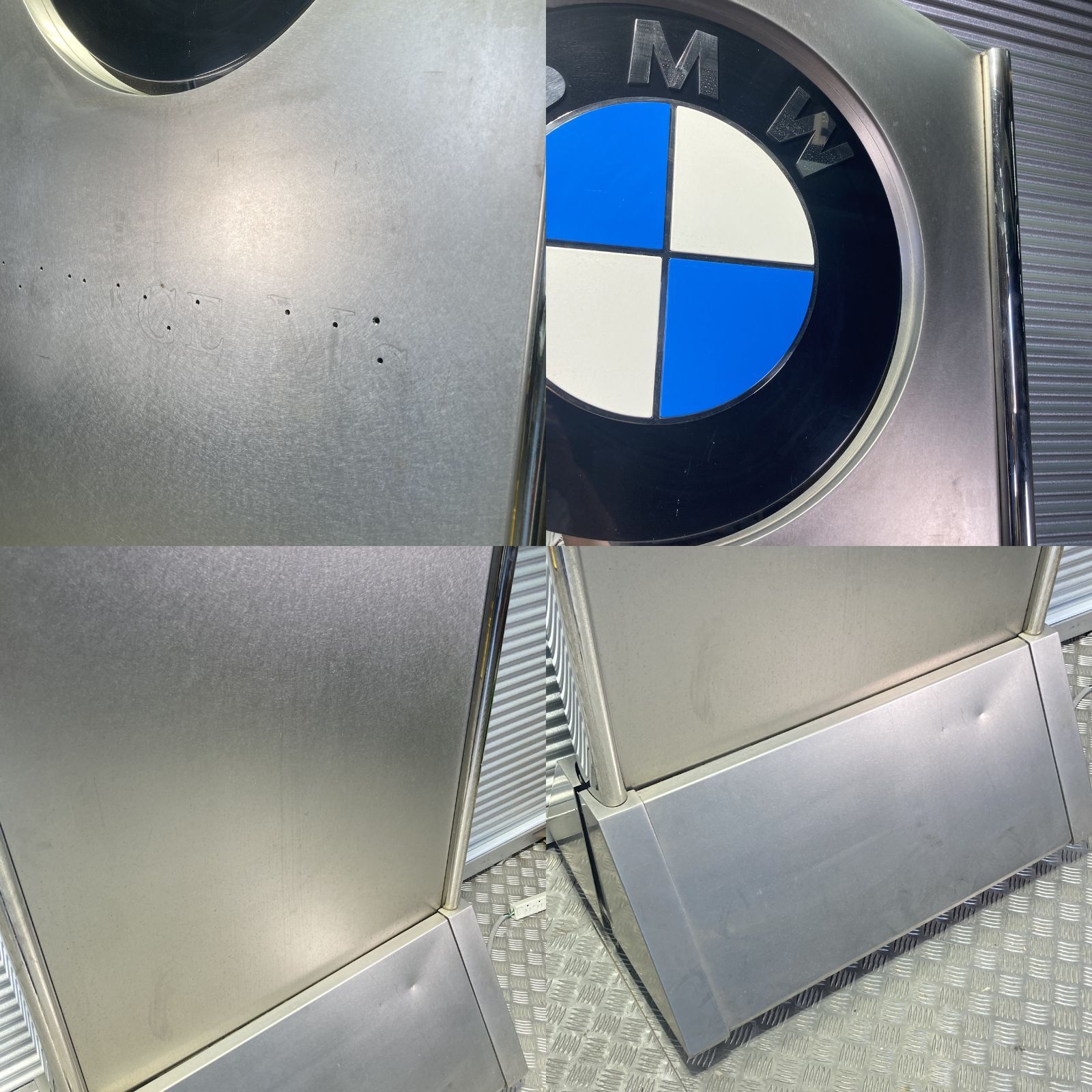 【送料別】配送要相談 中古現状品 BMW スタンド看板 キャスター付き 大型 店舗備品 車屋