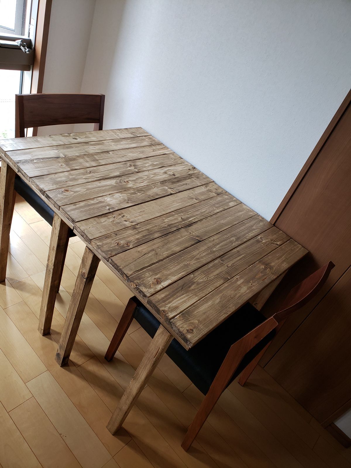 80✕45 折り畳み式テーブル ジャコビーン アンティーク-