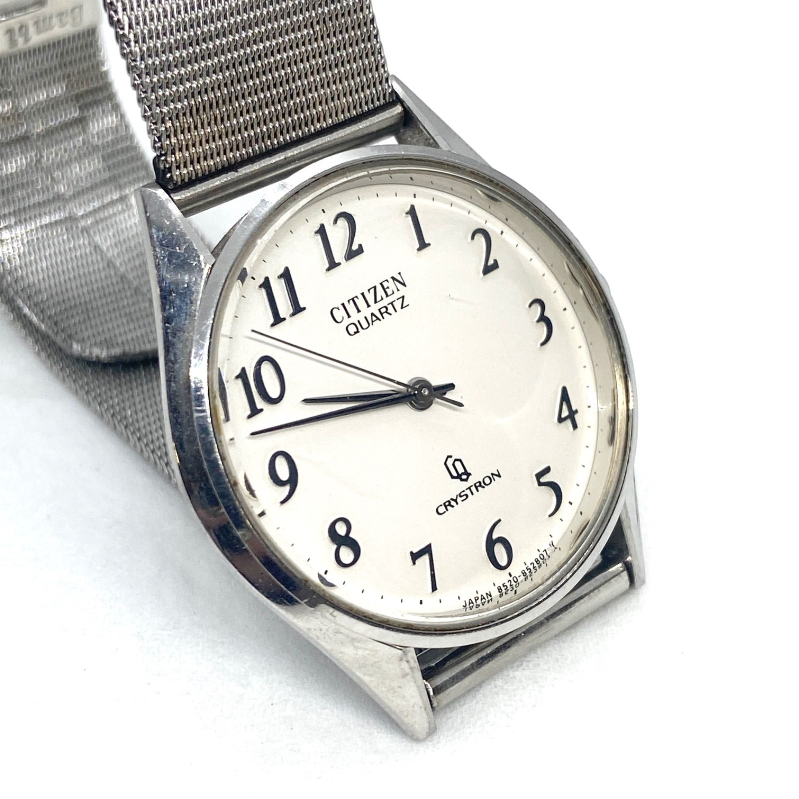 シチズン CITIZEN QUARTZ CRYSTRON GN-5-U メンズ腕時計 【動作未確認 