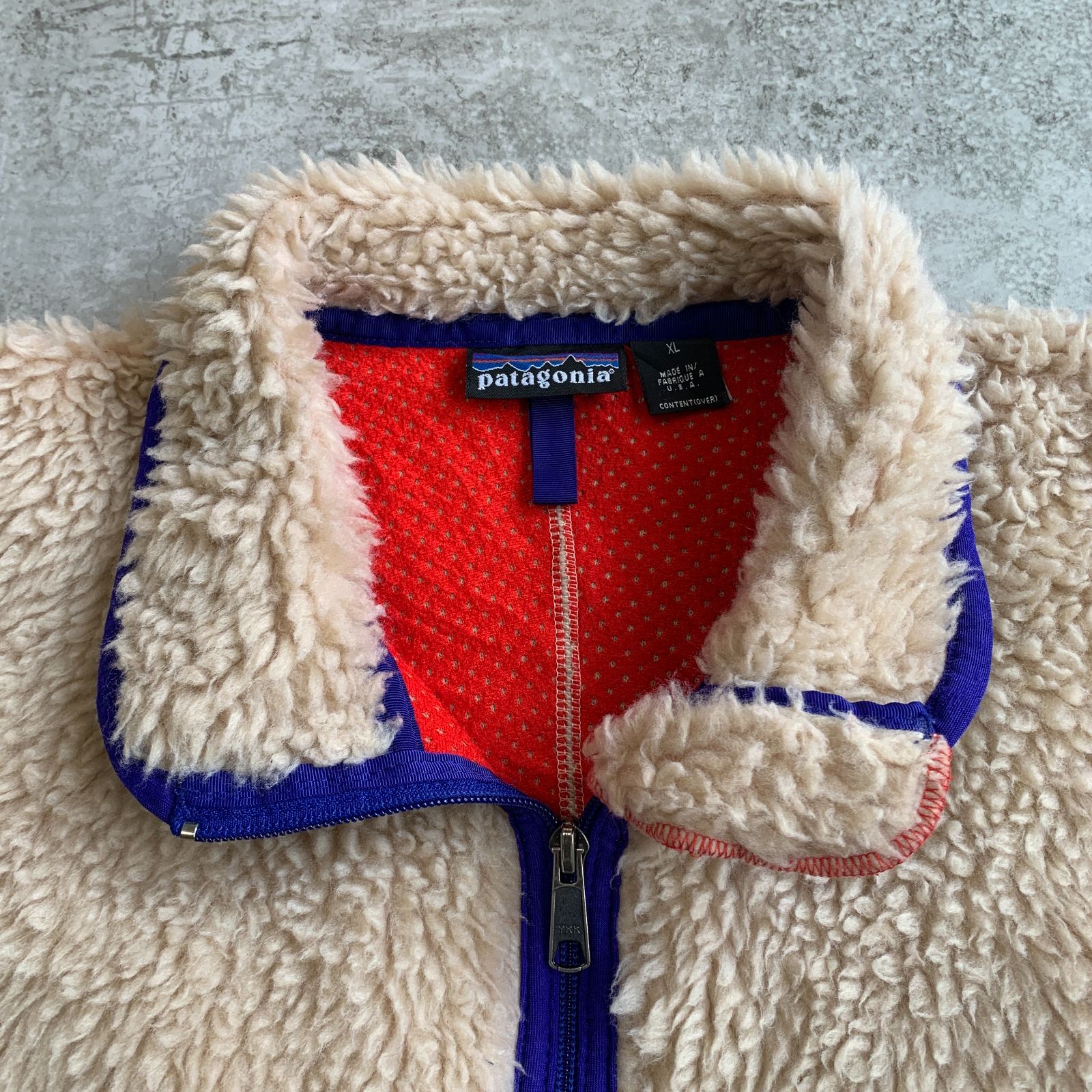 00s 2000年 USA製 patagonia classic Retro Cardigan 【offwhite