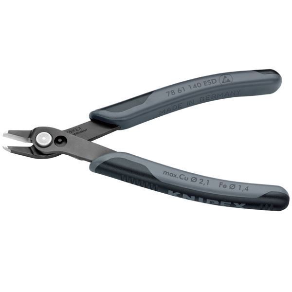 KNIPEX クニペックス 7861-140ESD エレクトロニクス スーパーニッパーXL SB