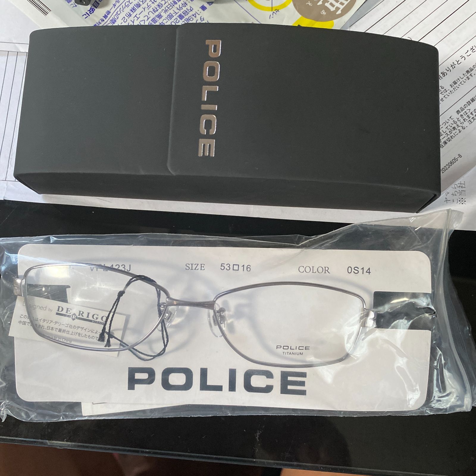 品薄　ポリスメガネフレーム正規品 POLICE VPL423J-0S14 品薄 ポリスメガネフレーム正規品 POLICE VPL423J-0S14 - メルカリ