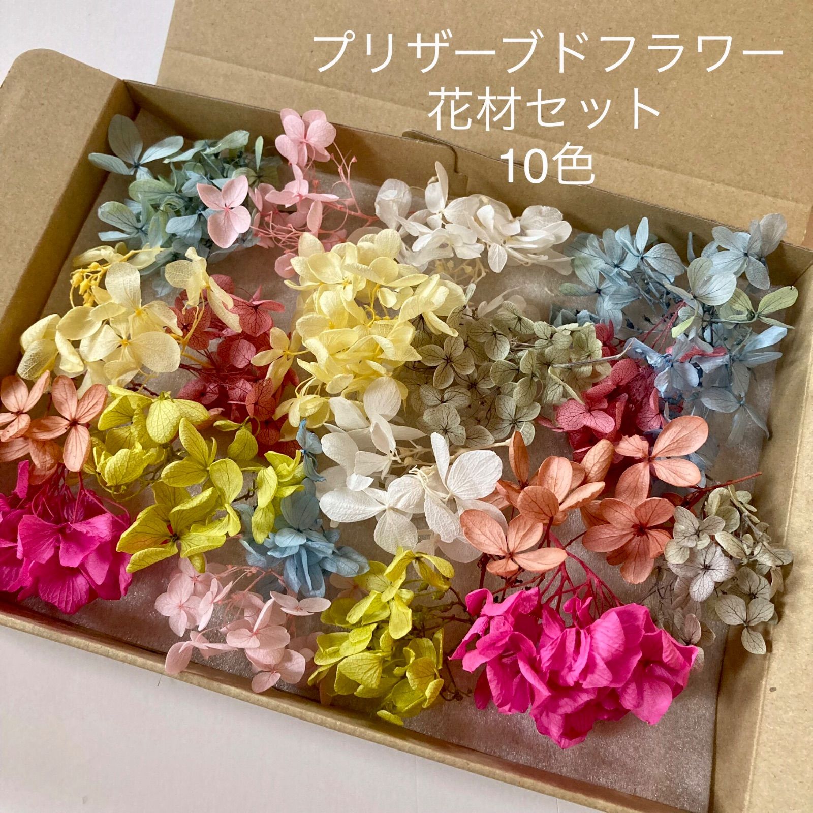 プリザーブドフラワーセット 多色 プリザーブドフラワー特集