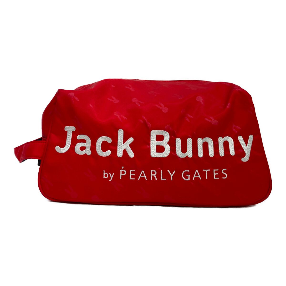★Coo★ジャックバニー❤️うさぎシューズケース　　未使用タグ付き 中古 ジャックバニー Jack Bunny!! シューズケース 赤 レッド