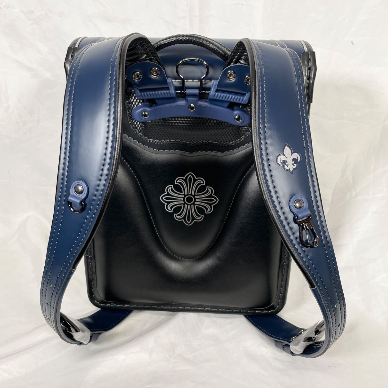 新品】ランドセル 男の子 ブルー ブラック クロスモデル入学祝い 