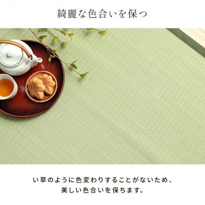 洗える ござ 日本製 五木 四方 江戸間1畳 87×174cm 1090040000802