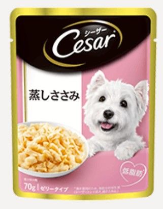 同梱】【160個セット】 マースジャパンリミテッド シーザー 蒸しささみ 