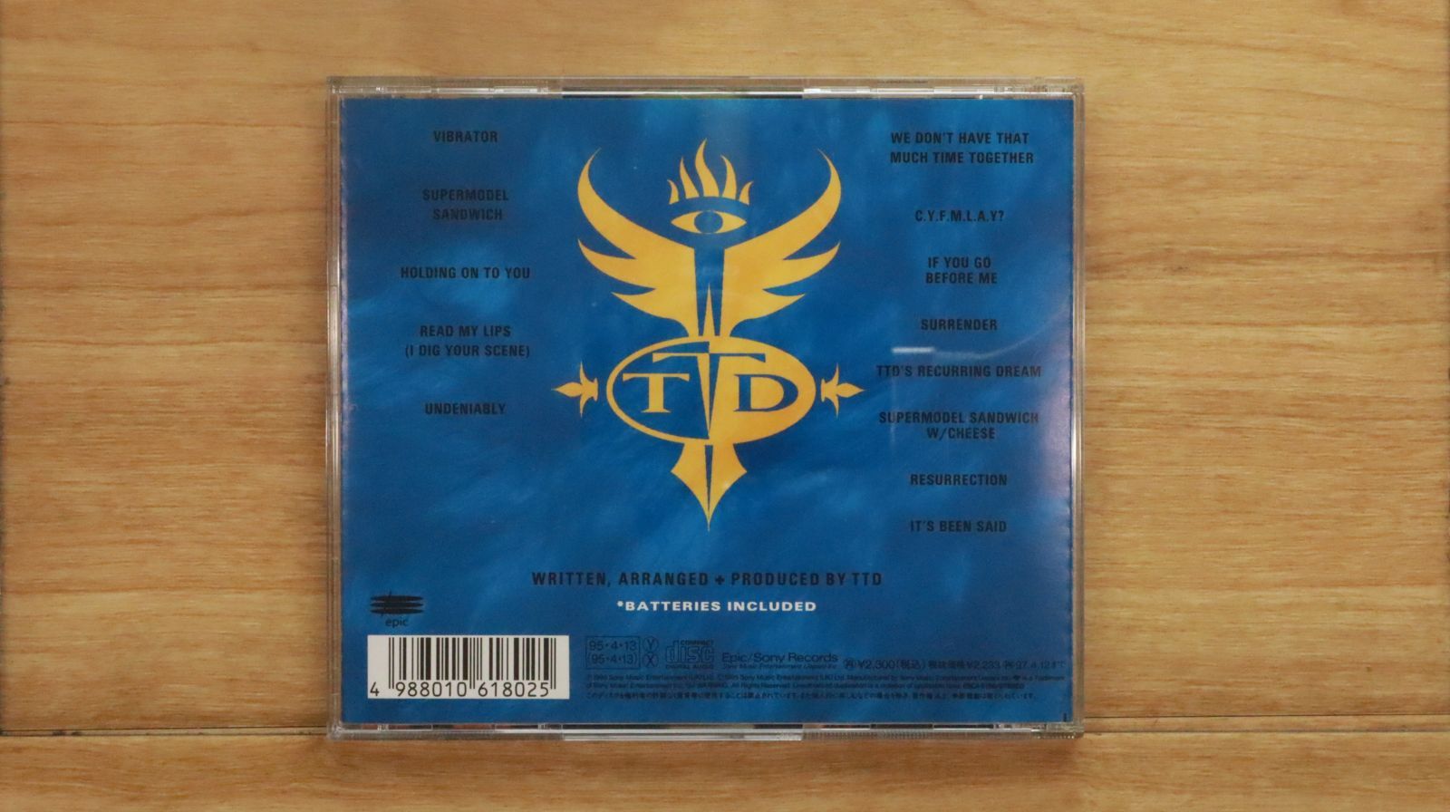 TERENCE TRENT D'ARBY 国内盤MD ミニディスク TERENCE TRENT D'ARBY 国内盤MD ミニディスク TERENCE TRENT D