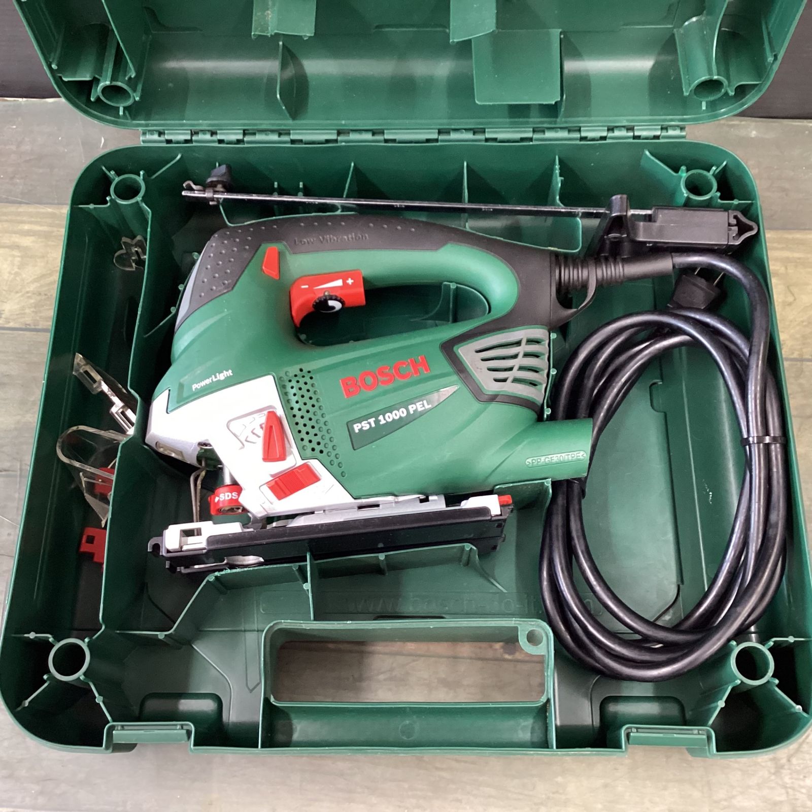 美品】BOSCH/ボッシュ PST1000PEL ジグソー 美品】BOSCH/ボッシュ PST1000PEL ジグソー