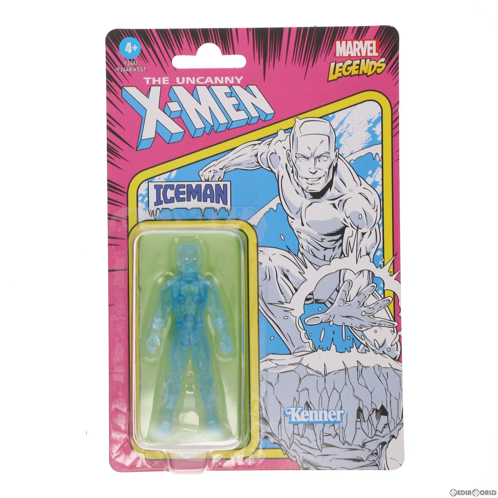 マーベルレジェンド アイスマン レトロパッケージ X-MEN ハズブロ