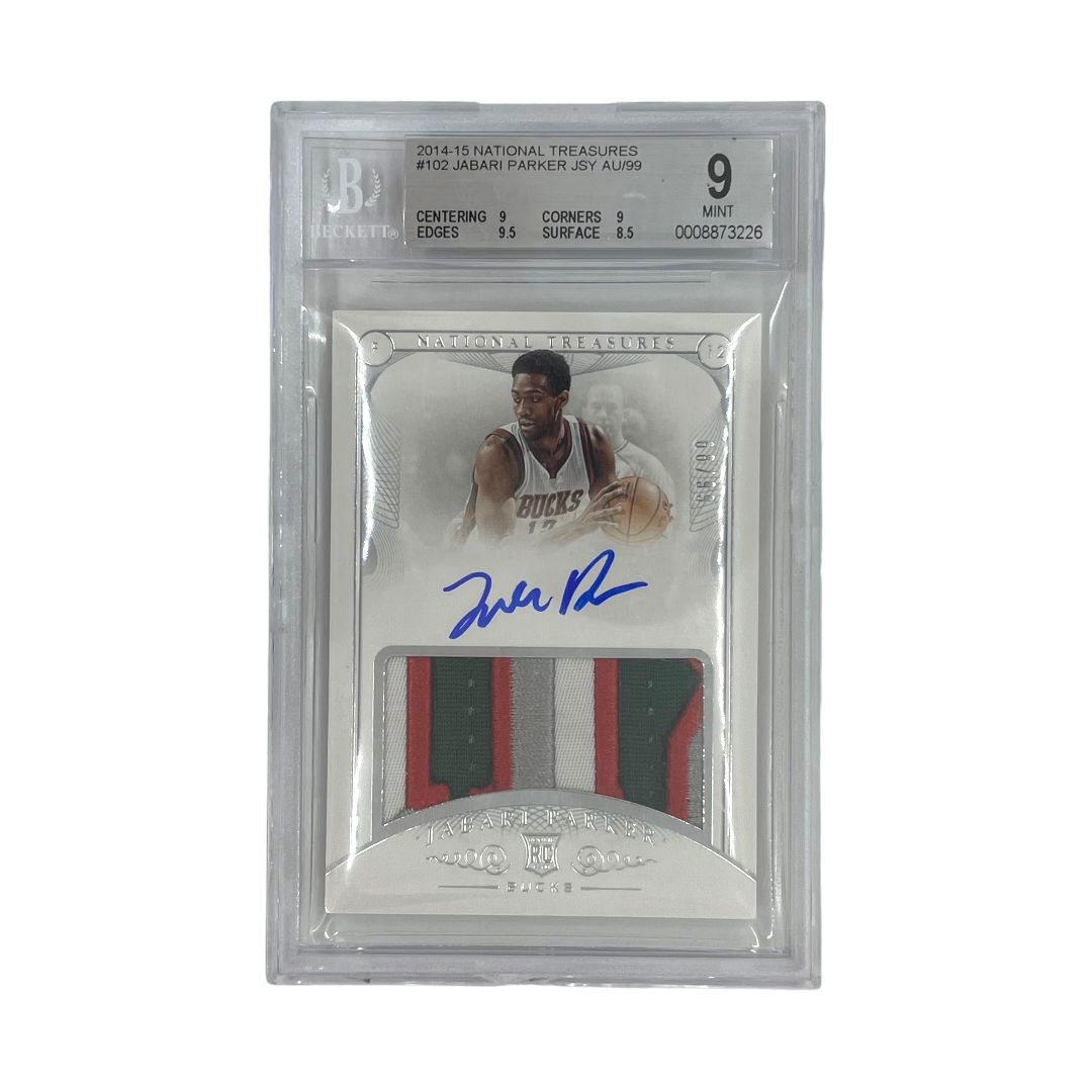 PANINI NBAカード NATIONAL TREASURES JABARI PARKER 68/99 #102 送料無料 中古 IT1 PANINI NBAカード NATIONAL TREASURES JABARI PARKER 68/99 #102 送料