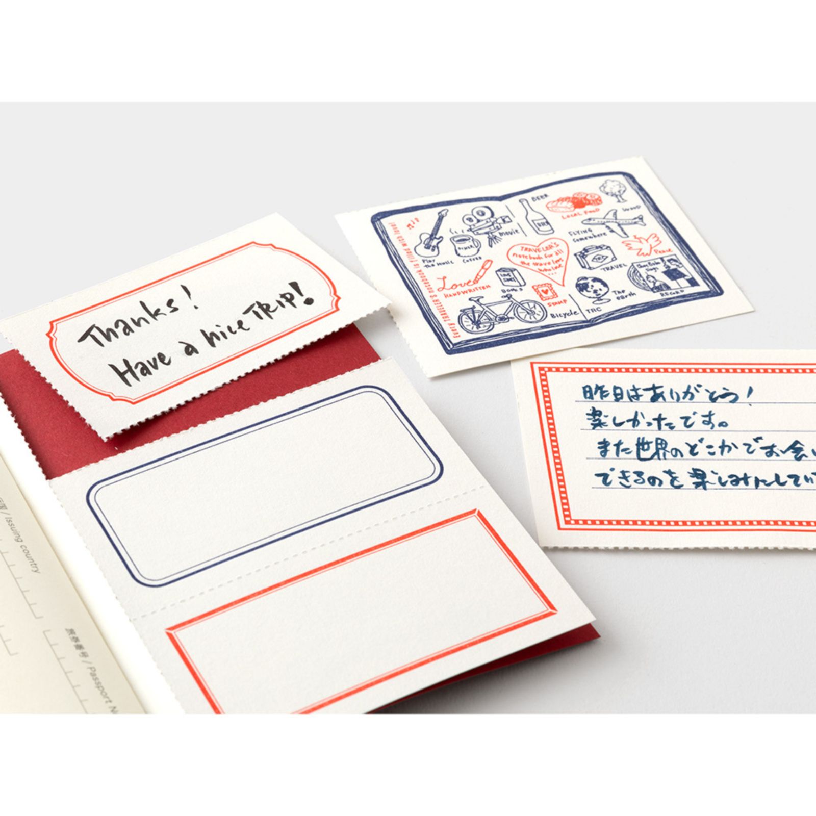 トラベラーズノート 本体&ペンホルダー LOVE AND TRIP パスポート