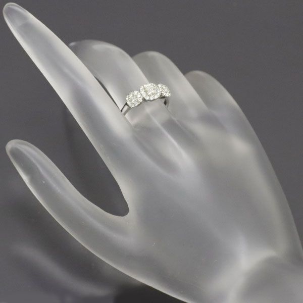 カナディアンダイヤ Pt950 ダイヤモンド リング 0.60ct - メルカリ