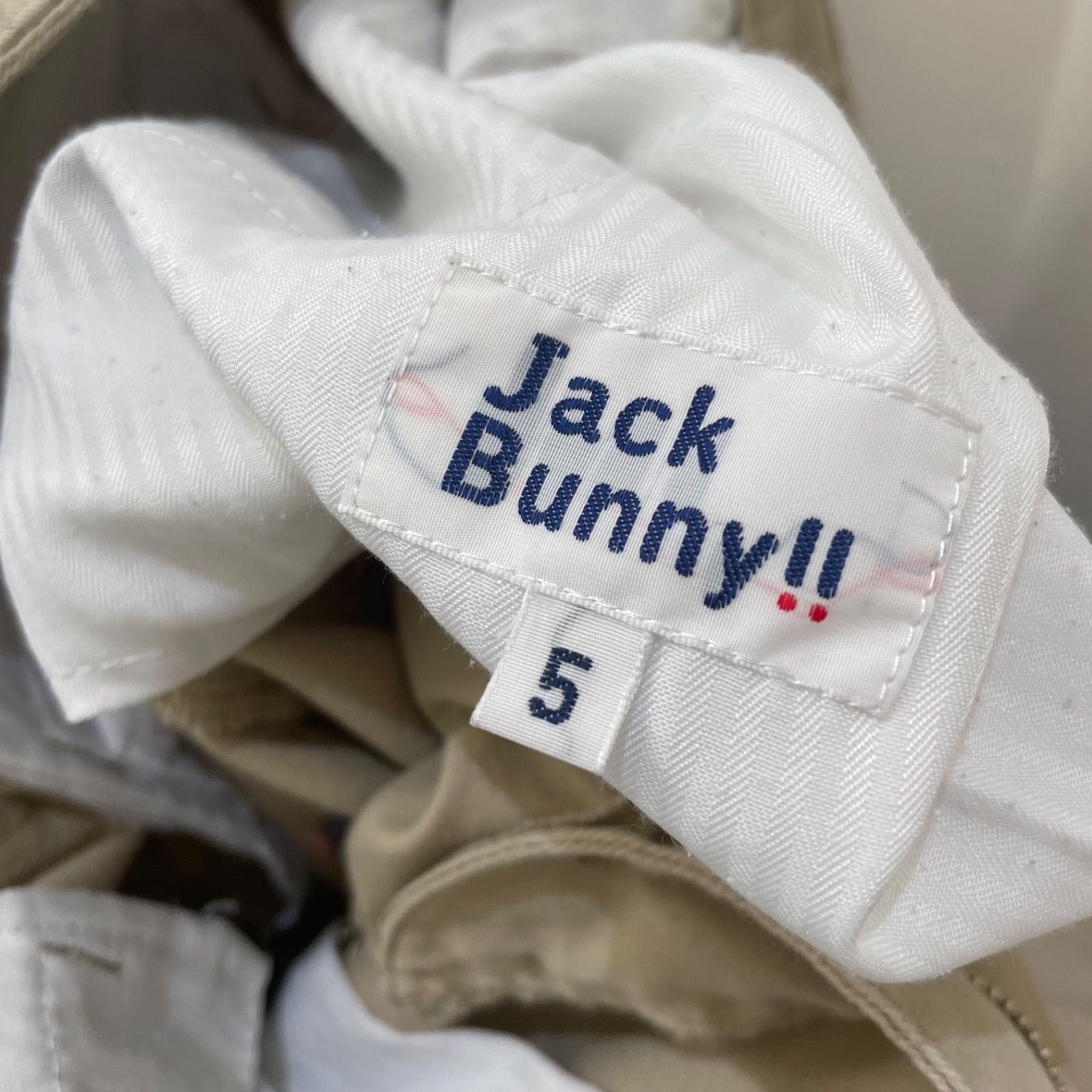 【レア】ジャックバニー×PONY コラボパンツ JACK BUNNY!! ジャックバニー × PONY ポニー ロゴエンブロイ