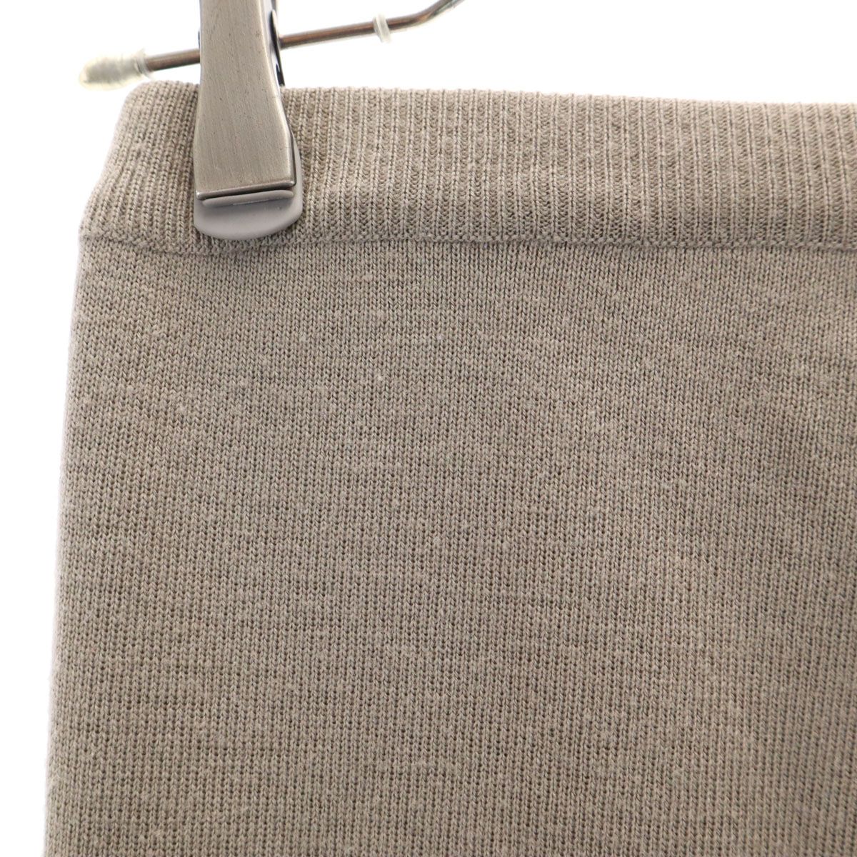 大割引を提供しています。 GUCCI グッチ 80s イタリア製 ニット レギンス 40 グレージュ レディース 古着