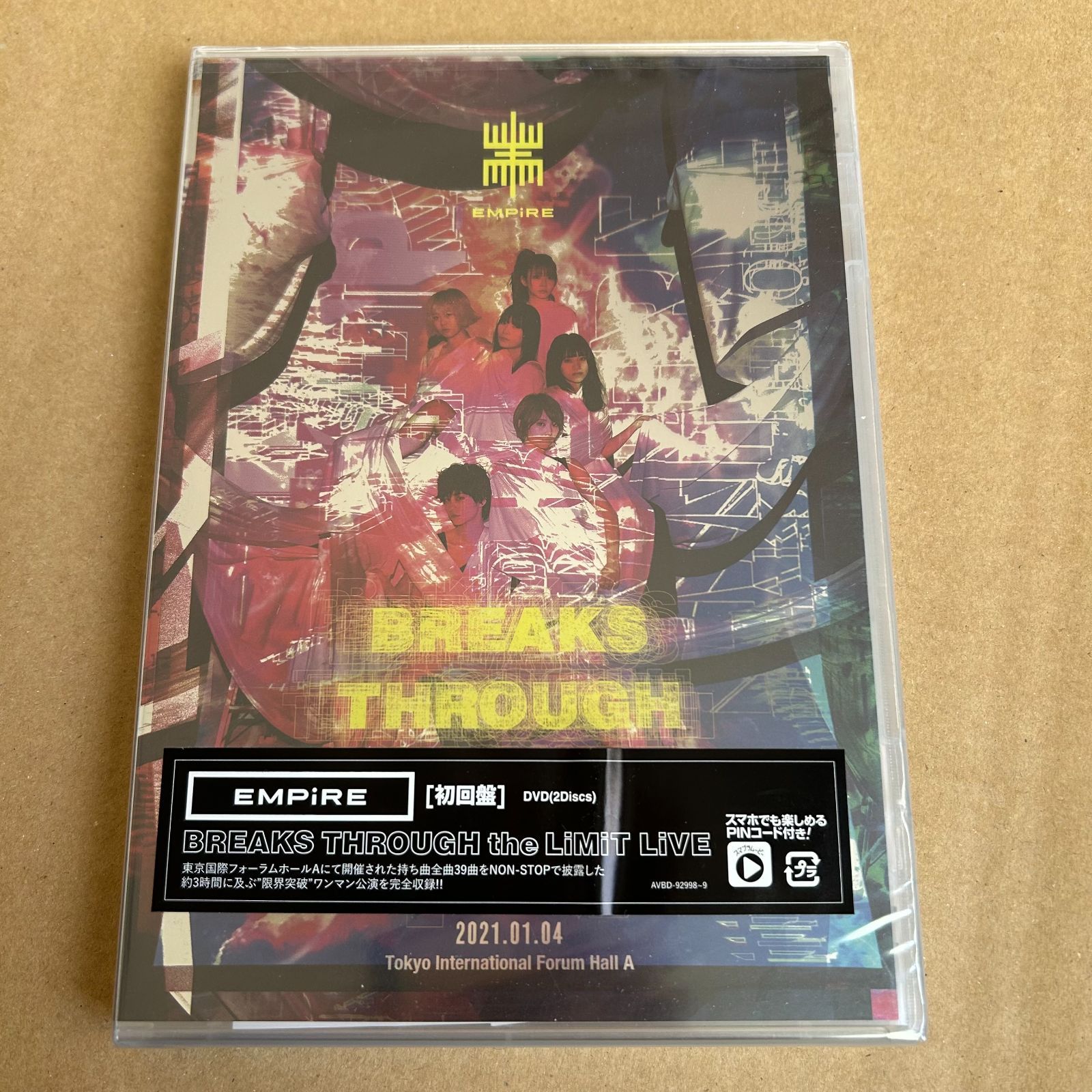 EMPiRE BREAKS THROUGH the LiMiT LiVE (DVD2枚組) / EMPiRE EMPiRE BREAKS THROUGH the LiMiT LiVE (DVD） : EMPiRE | HMV\u0026BOOKS