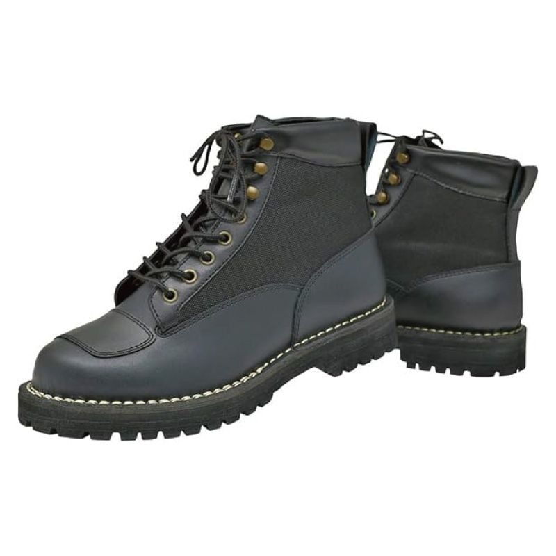 メーカー正規品 NANKAI 南海部品 ツーリングブーツ NTB48-265 26.5cm 牛革製 滑りにくいソール シフトパッド付