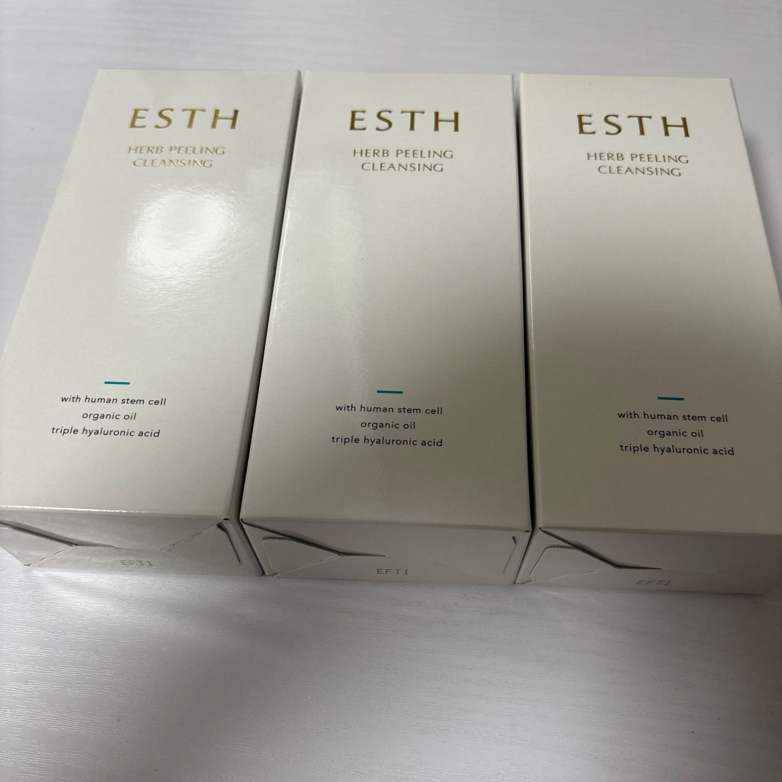 ESTHクレンジング3個【未開封】 ESTHクレンジング3個【未開封】 新品未開封】ESTH ハーブピーリング