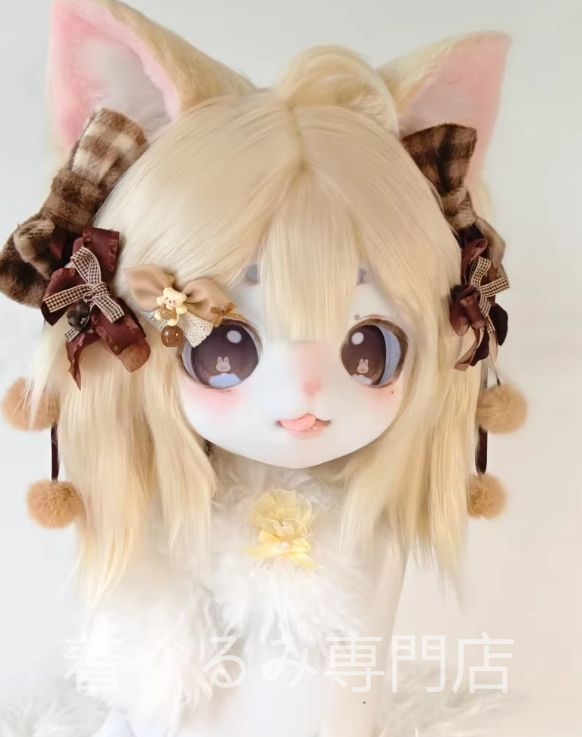 ☆即納 全頭マスク NO.580 コスプレ 着ぐるみ kigurumi 二次元