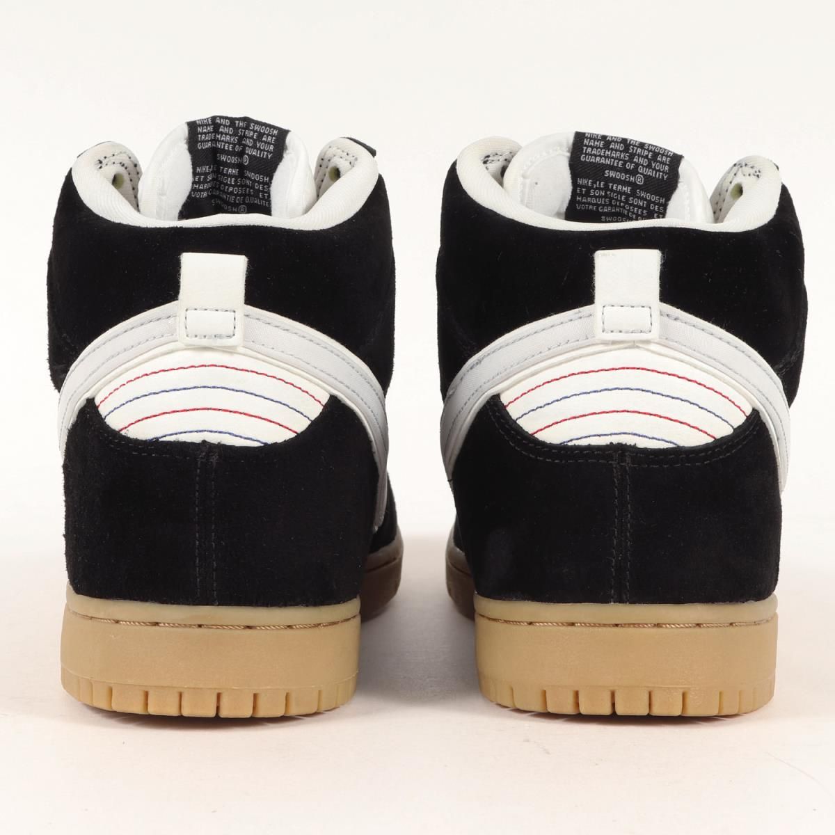 美品 NIKE FLY DUNK HIGH PREMIUM SB BARBERSHOP 313171-021 ブラック 