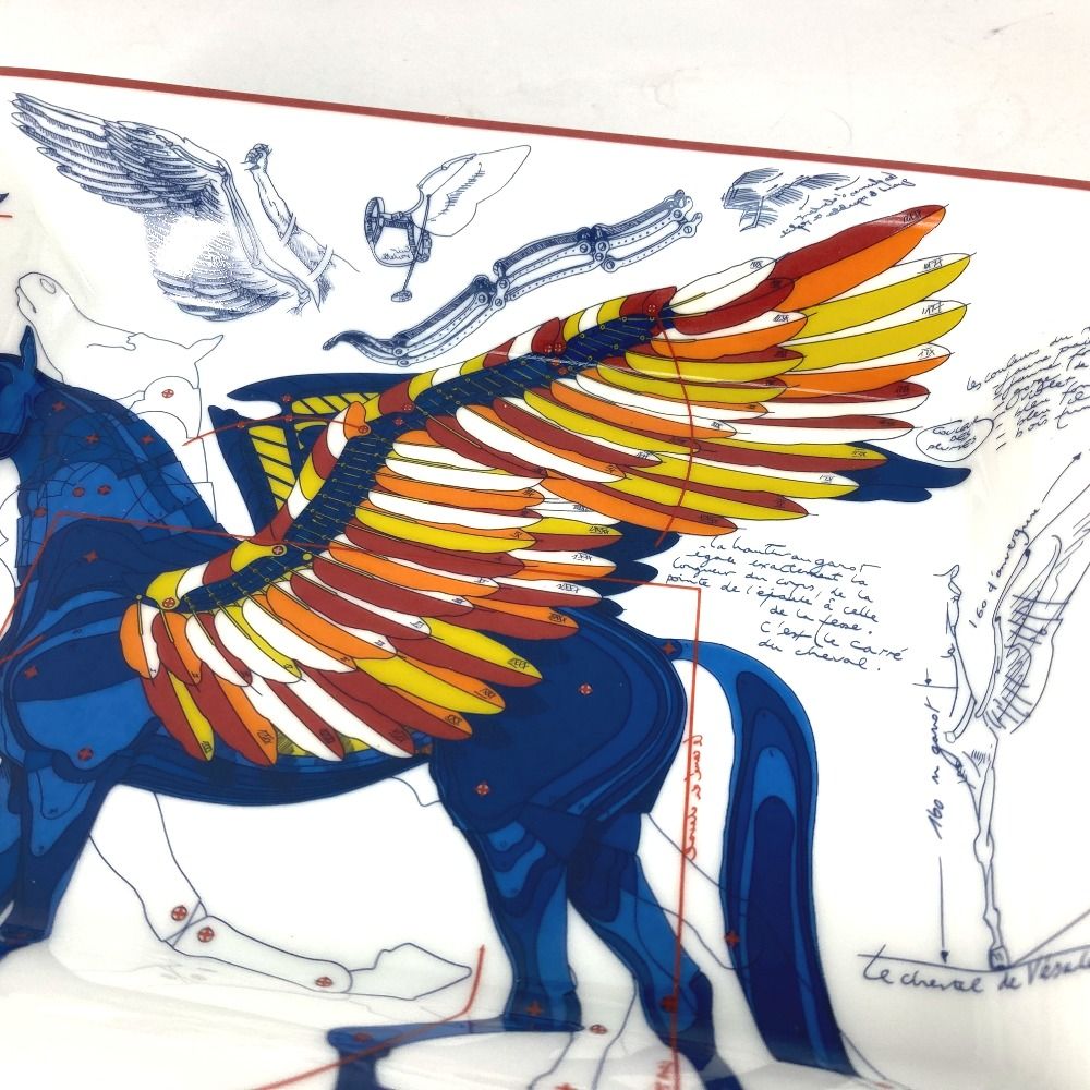 エルメス　ヴィドポッシュペガサス　アッシュトレイ　横幅21.2㎝ HERMES エルメス ヴィド ポッシュ ペガサス アッシュトレイ その他小物