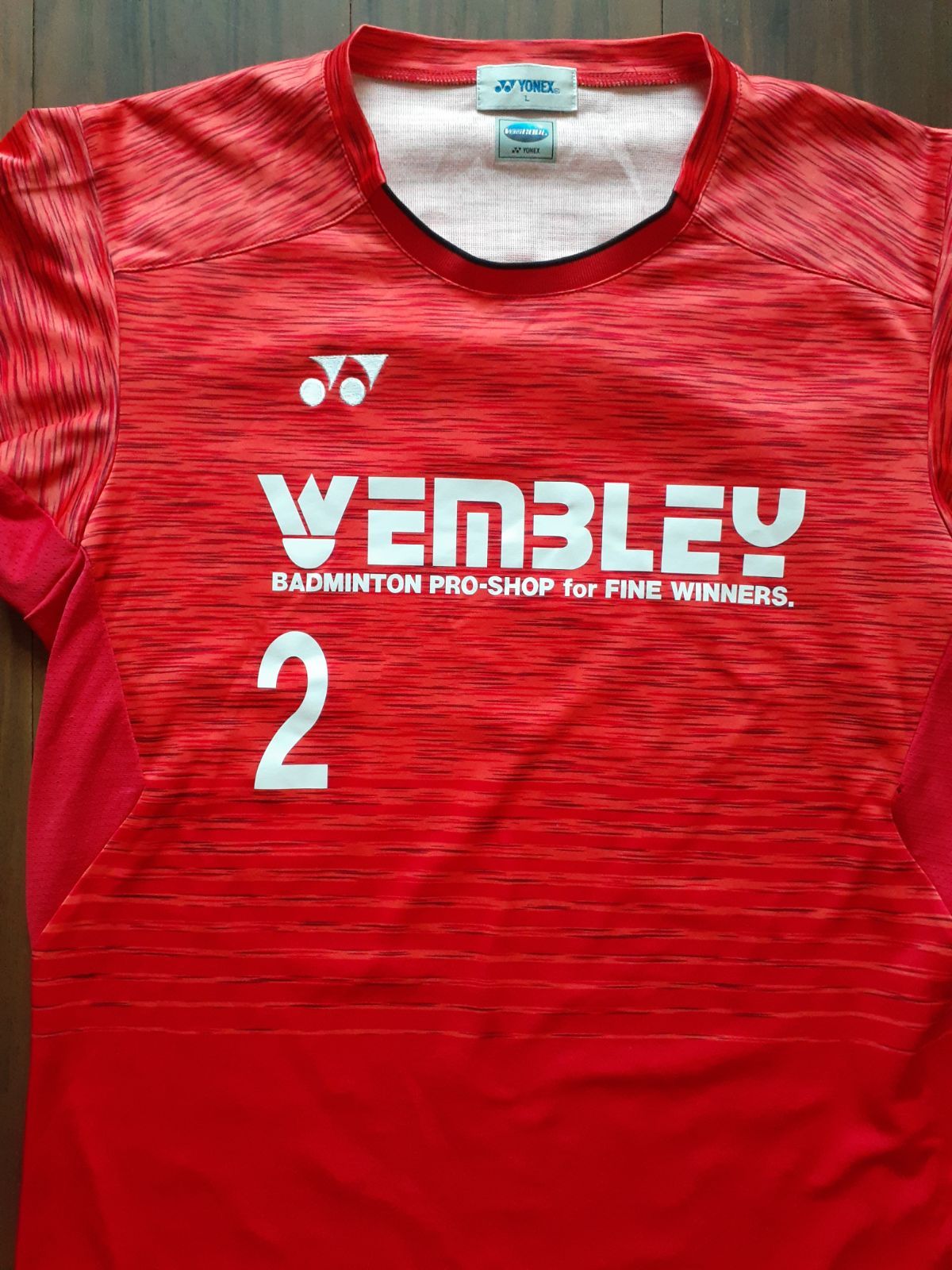 YONEX ヨネックス SJ2 WEMBLEY 実業団チーム バドミントン ユニフォーム 選手支給品