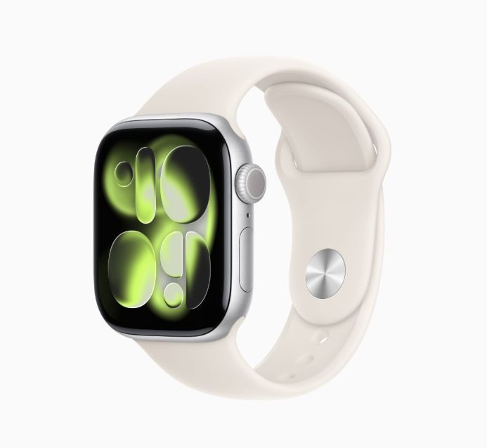 Apple Watch Series 11 GPSモデル 42mm MEW34J|A-MXLM3FE|A シルバーアルミニウムケース スマートウォッチ