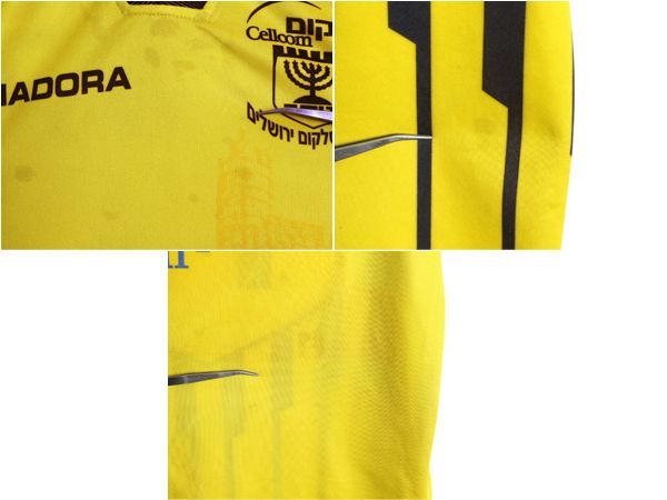 ベイタル エルサレムFC サッカー 半袖 ユニフォーム カットソー ディアドラ 90s ディアドラ ベイタル エルサレム サッカー ユニフォーム