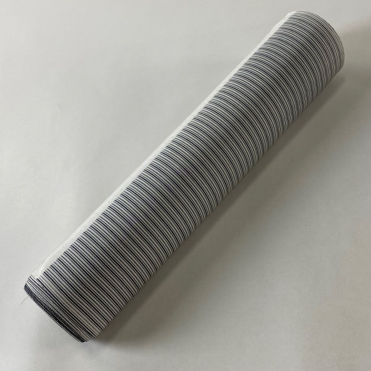 反物 名品 小紋 縞 墨色 正絹 【中古】 - メルカリ
