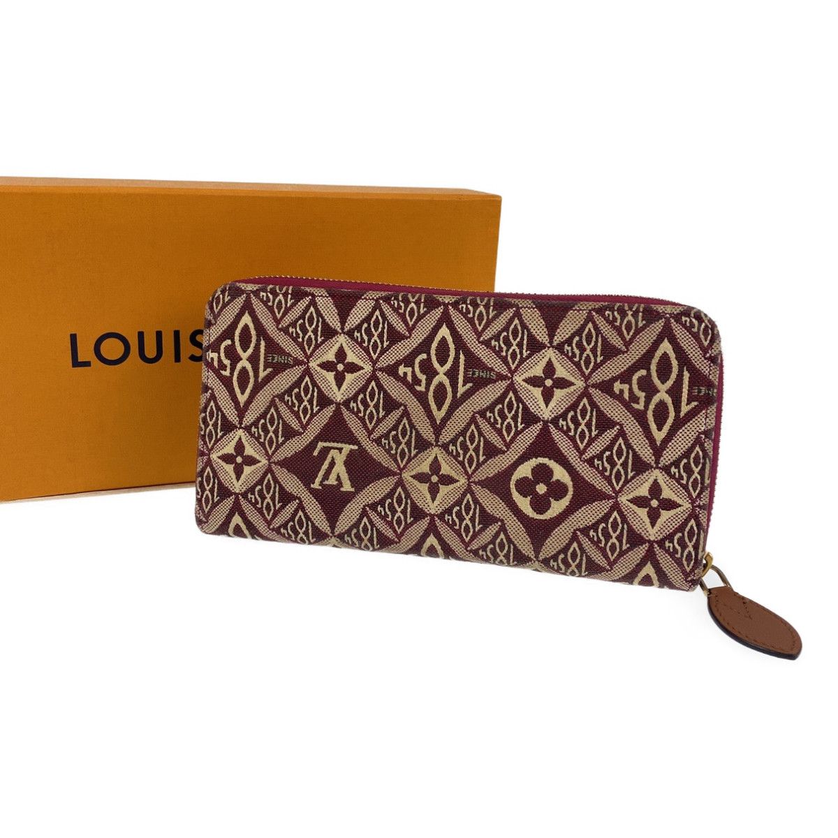 LOUIS VUITTON ルイヴィトン モノグラム ジャガード ジッピー