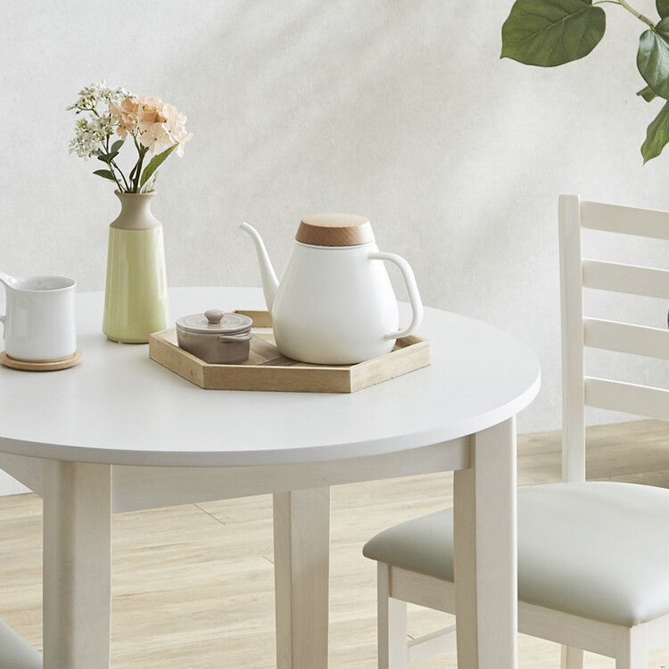 ダイニングテーブル ダイニングチェア 3点セット 丸型 テーブルセット