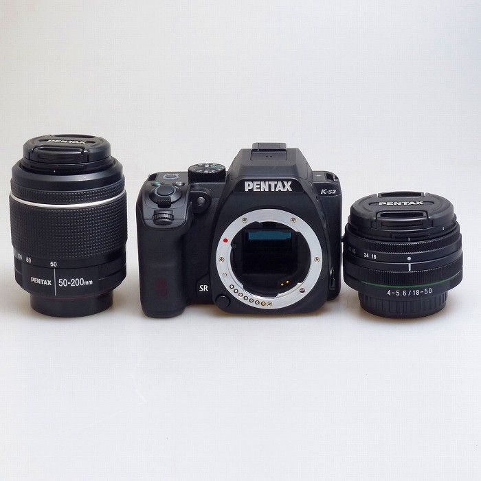 PENTAX K-S2 BLACK レンズ3本セット ペンタックス k-s2 ブラック Wレンズセット 【公式通販】