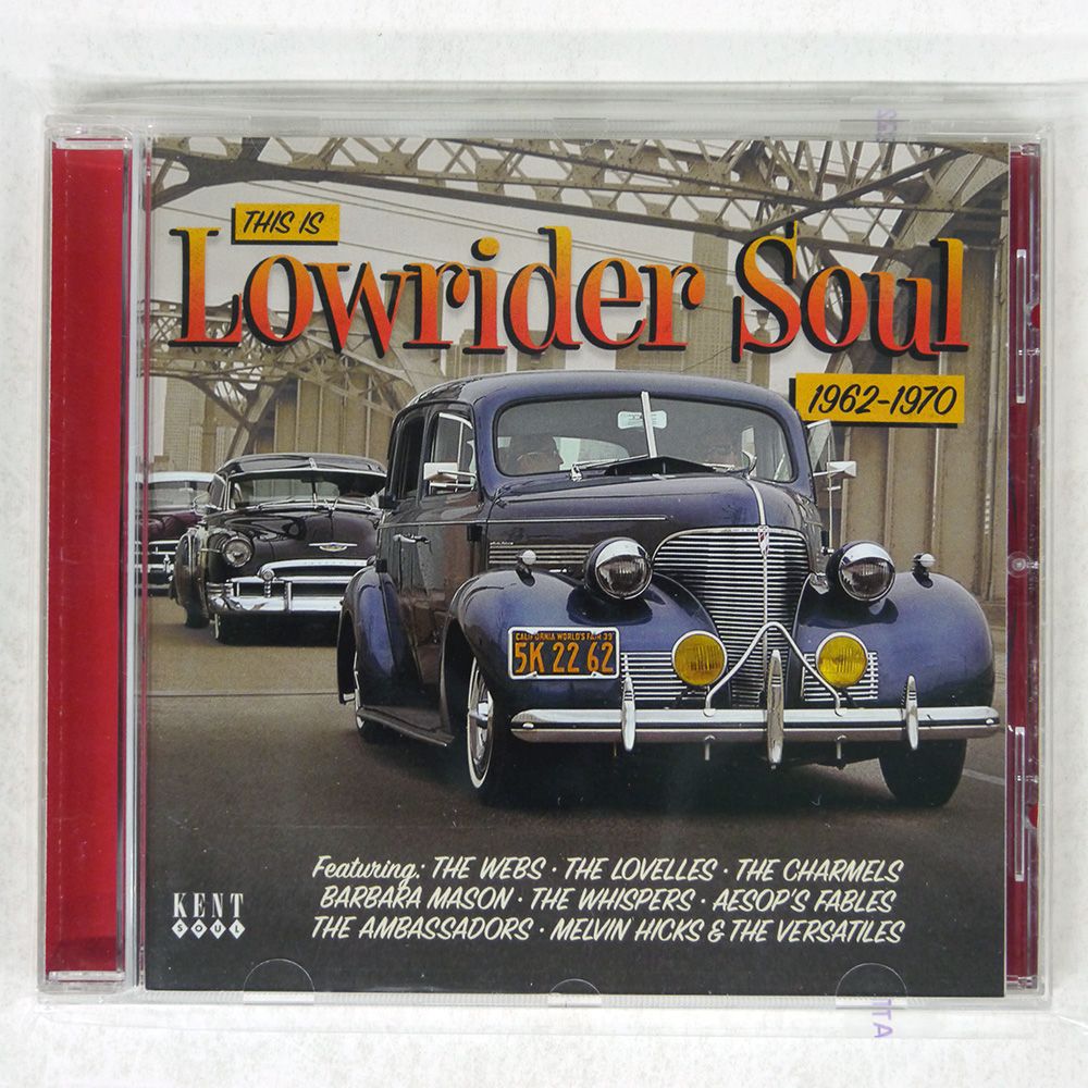 UK盤 VA/THIS IS LOWRIDER SOUL 1962-1970/KENT SOUL CDKEND482