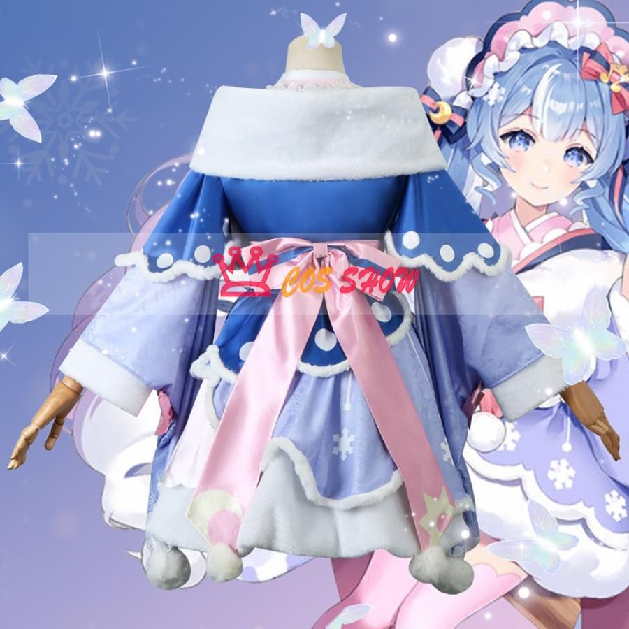 ボーカロイド VOCALOID ボカロ 雪ミク 初音ミク SNOW MIKU 2025 コスプレ衣装 cosplay 仮装 イベント クリスマス ハロウィン ステージ 文化